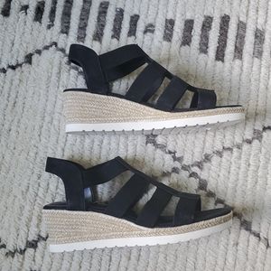 Steve Madden espadrille wedge sandals.